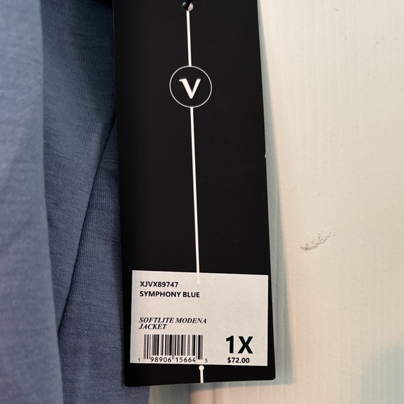 Velocity Women’s Steel Blue Windbreaker - Picture 5 of 5